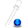Diodă LED 5mm albastru, 12V, superluminos cu rezistență