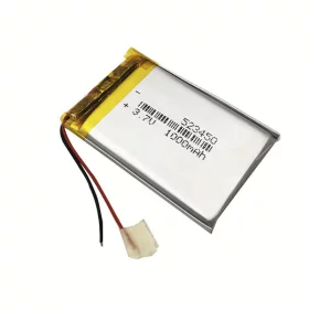 Li-Pol baterie 1000mAh 3.7V typ 523450 s ochranným čipem