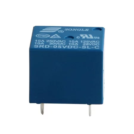 Releu SRD-18VDC-SL-C, 18V DC, 10A, IP65, 5 pini