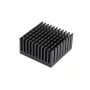 Aluminum heat sink 40x40x20mm with hot melt adhesive tape