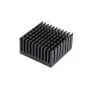 Dissipatore universale in alluminio 40x40x20 mm con nastro adesivo termoconduttivo.