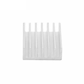 Aluminum heat sink 14x14x6mm with hot melt adhesive tape