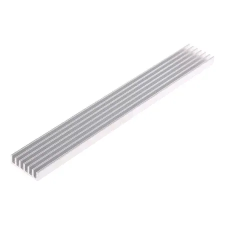 Dissipatore di calore in alluminio 150x20x6mm, AMPUL.eu