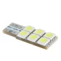LED 6x 5050 SMD T10, W5W - Valkoinen pysäköintivalolamppu