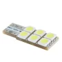 LED 6x 5050 SMD-fatning T10, W5W - Hvid, AMPUL.eu