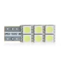 LED 6x 5050 SMD T10 W5W biała żarówka postojowa