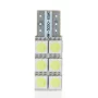 Ampoule LED 6x5050 SMD T10 W5W Blanc, 12V