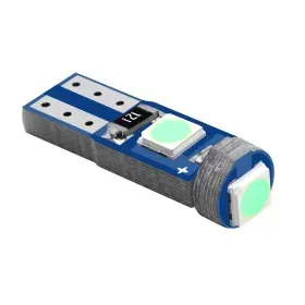 T5, 3x 3030 SMD LED, 1.2W - Green, AMPUL.eu