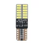 LED 24x 4014 SMD T10, W5W, CANBUS - Bielá