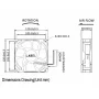 Ventola 120x120x38 mm, 110-240 V AC per raffreddamento