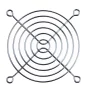 Rešetka ventilatorja 140x140 mm – zaščitna rešetka