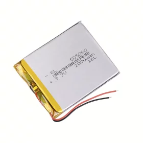 Li-Pol battery 2000mAh, 3.7V, 505060, AMPUL.eu