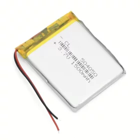 Li-Pol battery 1500mAh, 3.7V, 504050, AMPUL.eu