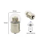 Lampadina LED BA15S, 12 LED 3014, 6V, bianca