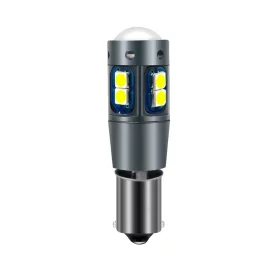 BAX9S, 10x 3030 SMD, CANBUS, 600lm - Valkoinen, AMPUL.eu