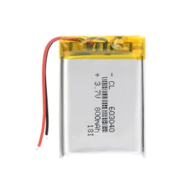 Li-Pol battery 800mAh, 3.7V, 603040, AMPUL.eu