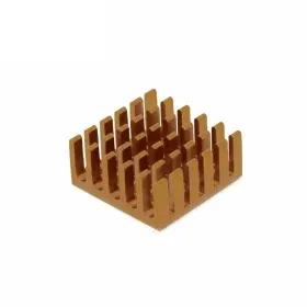 Dissipatore di calore in alluminio 22x22x10 mm, AMPUL.eu