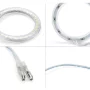 Pierścień LED 90mm biały z nakładką, 12V DC, IP22