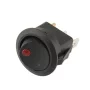 Okroglo LED stikalo za zibelko 12V, indikator ON-OFF
