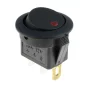 Cradle switch round 250V, LED dot, AMPUL.eu