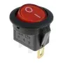 Interruptor de cuna redondo 12V, luz de fondo LED, AMPUL.eu
