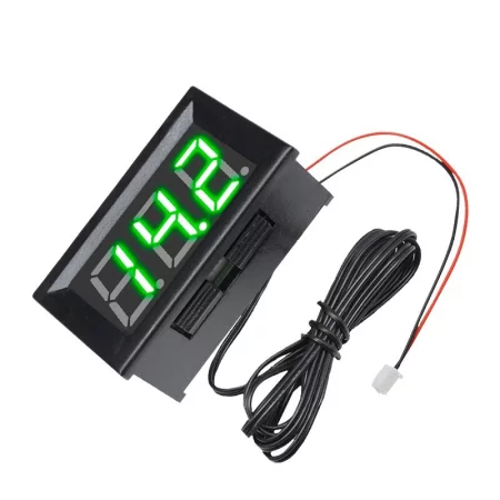 Panelový digitální teploměr -40 °C až 100 °C pro 12V