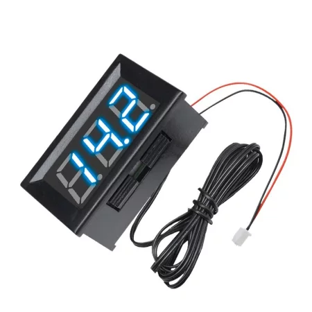 Panelový digitální teploměr -40 °C až 100 °C pro 12V