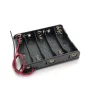 Batterilåda för 5 AA-batterier, 7,5V, AMPUL.eu