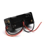 Batterilåda för 4 AAA-batterier, 6V DC