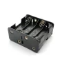 Kutija za baterije za 8 AA baterija, 12V, sa utičnicom za
