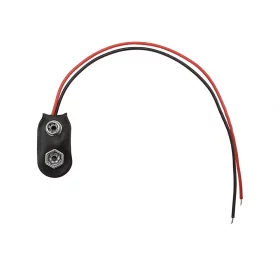 Connecteur pour pile 9V, câble de 15 cm – Connecteur électronique