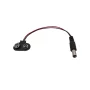 Buchse für 9V-Batterie, 5,5x2,1mm Stecker, 15cm Anschluss