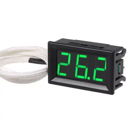 Thermomètre numérique XH‑B310 12 V, type K, −30 à 800 °C