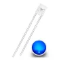 LED dioda pravokutna 2x3x4mm, prozirno plava