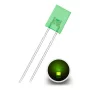 LED dreptunghiular 2x5x7mm, verde difuză
