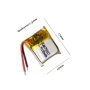 Batterie Li-Pol 100mAh 3,7V type 751517 compacte et fiable