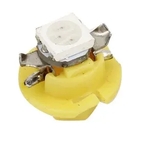 T5, B8.4D, 1x 5050 SMD LED - Gul, AMPUL.eu