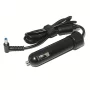 Car charger for HP laptops, 19.5V, 90W, 4.5x3.0mm with USB