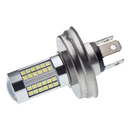P45T LED-Lampe 66x SMD 3030, warmweiß, 6V, PKW & Motorrad