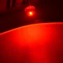 Dioda LED 8mm, czerwona, 0.5W, 10000mcd/140°, 41lm, AMPUL.eu