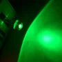 Dioda LED 8mm, zielona, 0.5W, 11000mcd/140°, 45lm, AMPUL.eu