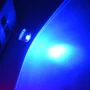 Diodo LED 8mm, blu, 0,5W, 8000mcd/140°, 33lm, AMPUL.eu