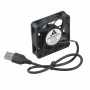 Ventilátor 60x60x15mm, 5V DC USB csatlakozóval, AMPUL.eu