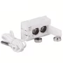 Digitalt termometer -50°C - 110°C, hvidt, 3 meter, AMPUL.eu