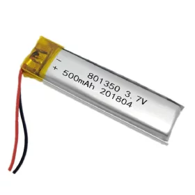 Batteria Li-Pol 500mAh, 3,7V, 801350, AMPUL.eu