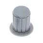 Bouton pour potentiomètre gris KYP16-16-4, diamètre 16mm