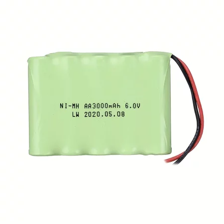 Ni-MH-batteri 3000mAh, 6V, JST SYP 2.54, AMPUL.eu