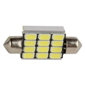LED 12x 5630 SMD SUFIT Aluminium Kühlung, CANBUS - 39mm, Weiß