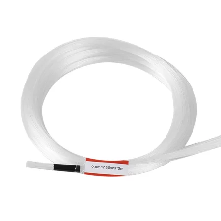 Cablu optic de 0,50 mm, 50x 2 metri, conductor de lumină