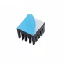 Aluminum heat sink 18x18x13.5mm with hot melt adhesive tape